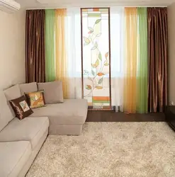 Carpet For A Living Room In A Modern Style With A Corner Sofa Photo