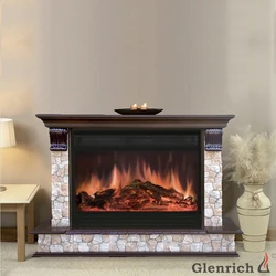 Electric fireplaces for apartments inexpensively for TV photo
