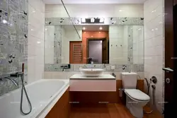 Photo of a bathroom in a brick house