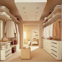 Dressing room in your home design photo