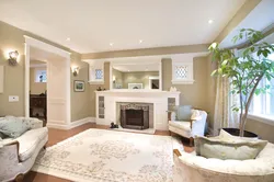 Walls to be painted living room interior photo