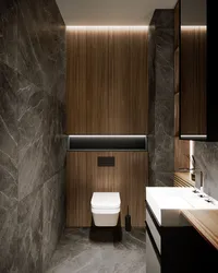 Small bathtub with installation design