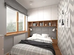 Small bedroom designs with one door and one window