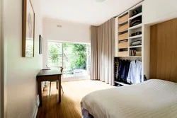 Small bedroom designs with one door and one window