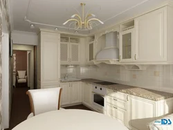 Классическая Маленькая Кухня В Светлых Тонах Фото