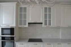 Интерьердегі ақ MDF ас үйі