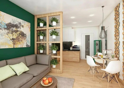 20 m kitchen design with zoning