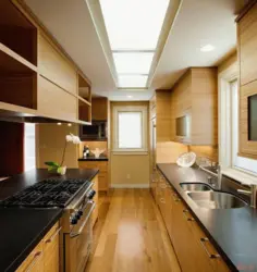 Large long kitchens photos