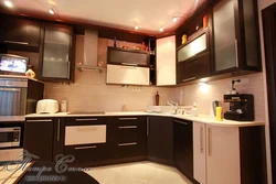 Milk chocolate kitchen design