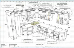 Technical design kitchen project