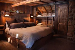 Bedroom design in your country house