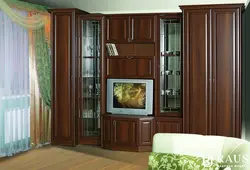 Living room walls inexpensively from the manufacturer photo