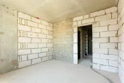 Apartments without finishing are just like the photo
