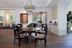 Living Room Interior Wallpaper Chandeliers