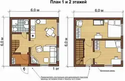Дома 6х6 с санузлом фото