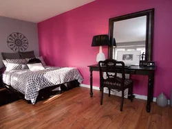Bedroom fuchsia photo