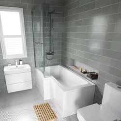 White bathroom small room design
