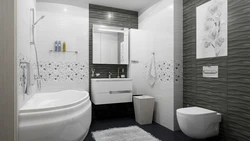 White bathroom small room design