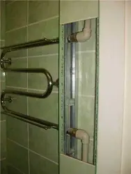 How to cover pipes in a bathroom with tiles photo