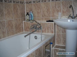 How to cover pipes in a bathroom with tiles photo