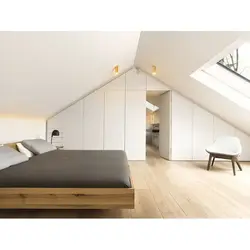 Gable Uyingizda Yotoq Xonasi Bilan Chodir Dizayni