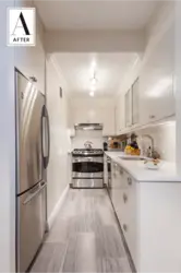 Kitchen 2 meters wide design