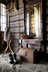 Hallway in the village photo