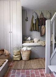Hallway in the village photo