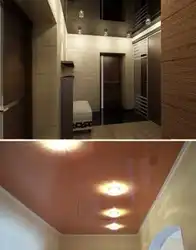 Asma tavanlar foto koridor və mətbəx
