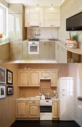 Kitchen interior design Khrushchev 6 sq m