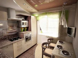 Ремонт кухни в 2 комнатной с фото