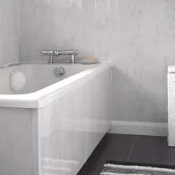 Panels for walls in the bathroom photo gray