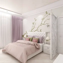 Bedroom Interior In Delicate Colors