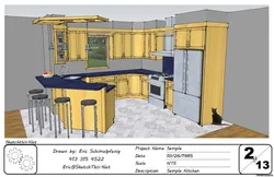 Creating a kitchen design project
