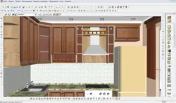 Creating a kitchen design project