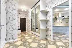 Wallpaper design for hallway and kitchen photo