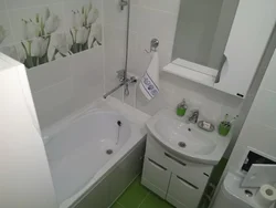 Bathroom design in Khrushchev without a bath
