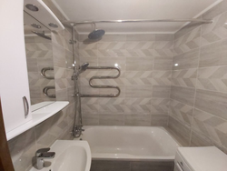 Bathroom design in Khrushchev without a bath