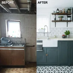 DIY Kitchen Remodel Before And After Photos