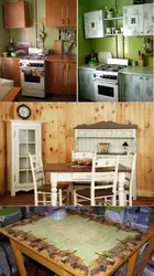 Fotoşəkillərdən əvvəl və sonra DIY mətbəx təmiri