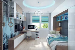 Boy's bedroom interior 15