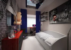 Boy's bedroom interior 15