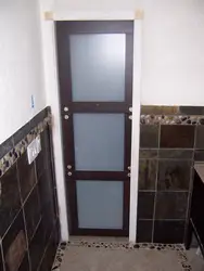 Жуынатын Бөлмеге Арналған ПВХ Есігі Фотосуреті