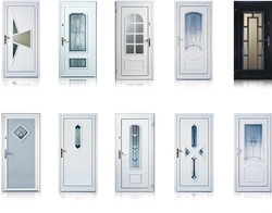PVC door to the bathroom photo