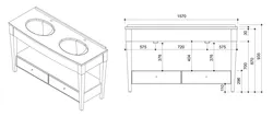 DIY wooden bathroom cabinet photo drawings