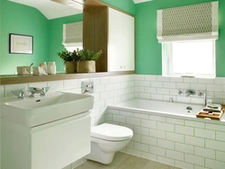 What Colors Go With White In A Bathroom Interior