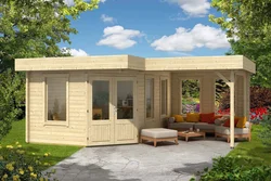 Build a summer kitchen inexpensively with photos