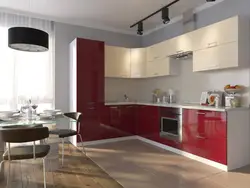 Какие цвета сочетаются с бордовым цветом в интерьере кухни
