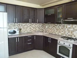 Dark Kitchen Countertop Photo