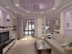 Alçıpan Tavanlar Qonaq Otağı Mətbəx Dizaynı